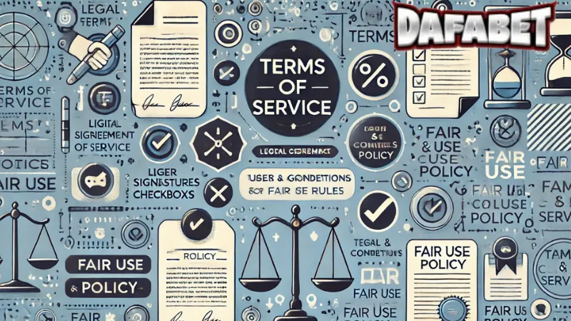 Vì sao lại tồn tại điều khoản sử dụng Dafabet?